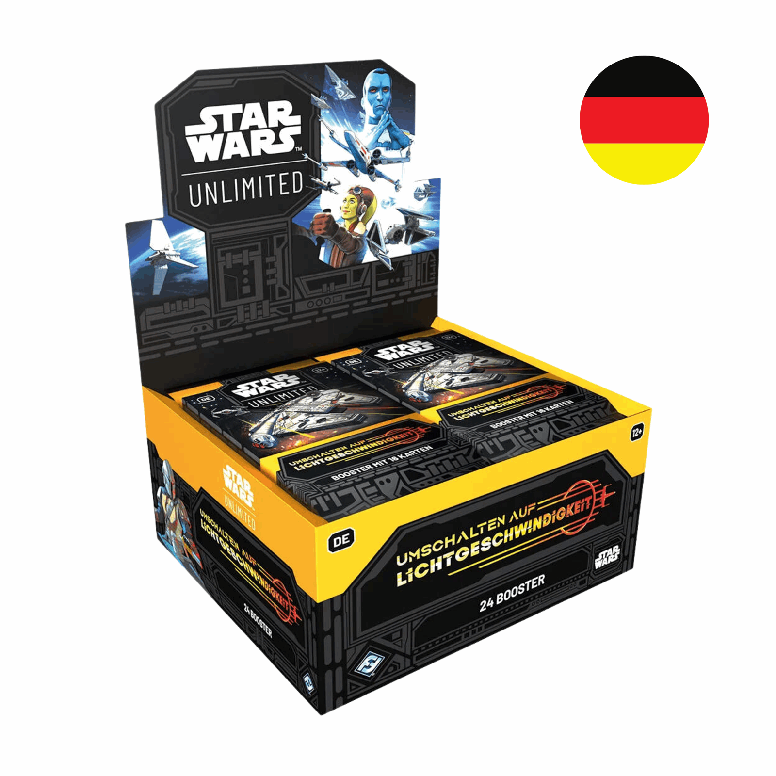 Star Wars: Unlimited - Umschalten auf Lichtgeschwindigkeit - Booster Display - DE - cardcosmos