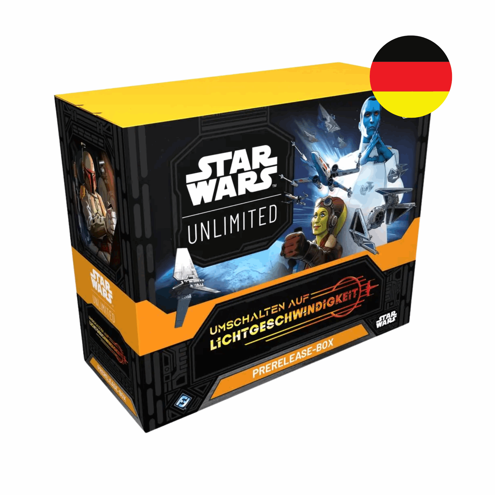 Star Wars: Unlimited - Umschalten auf Lichtgeschwindigkeit PreRelease Box - DE - cardcosmos