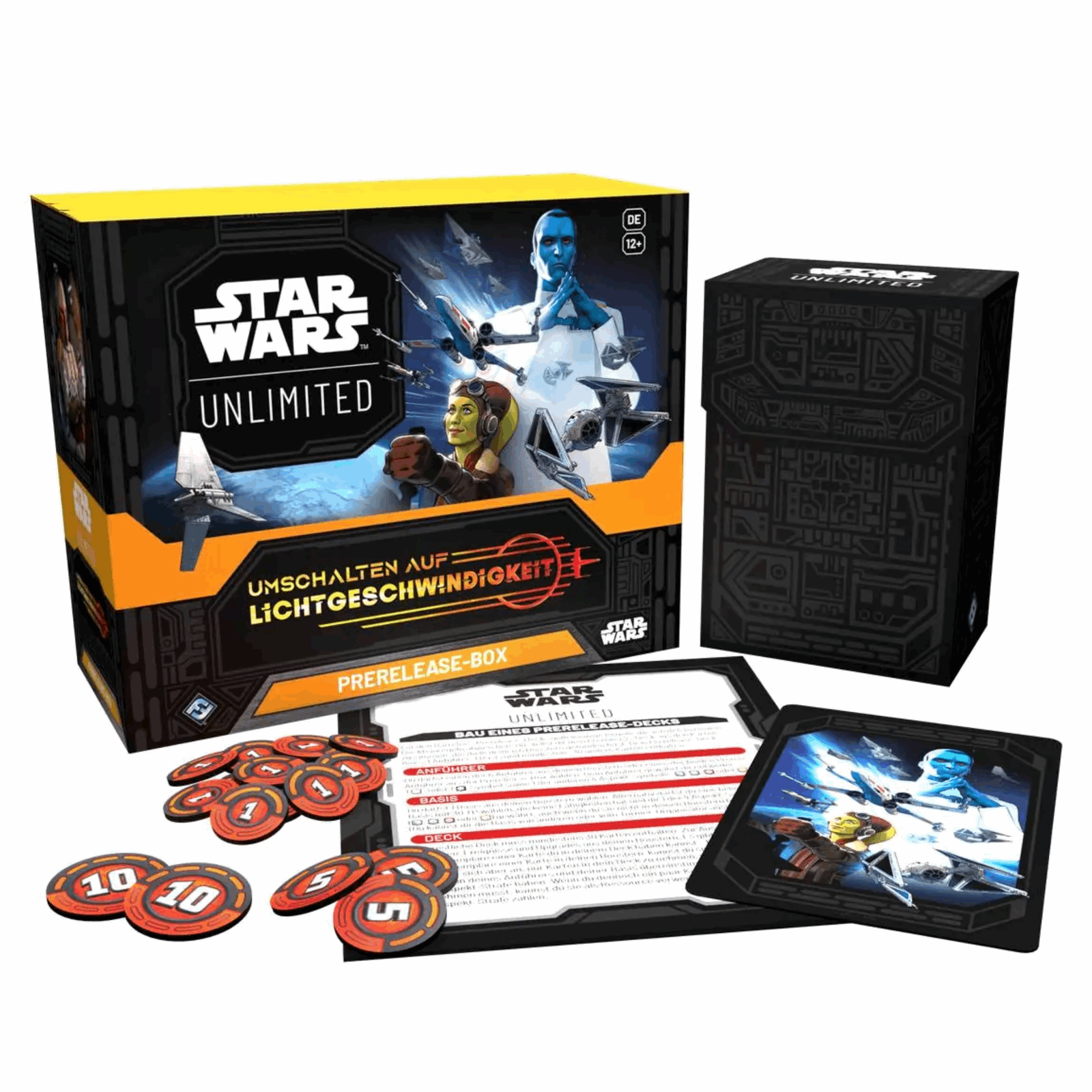 Star Wars: Unlimited - Umschalten auf Lichtgeschwindigkeit PreRelease Box - DE - cardcosmos
