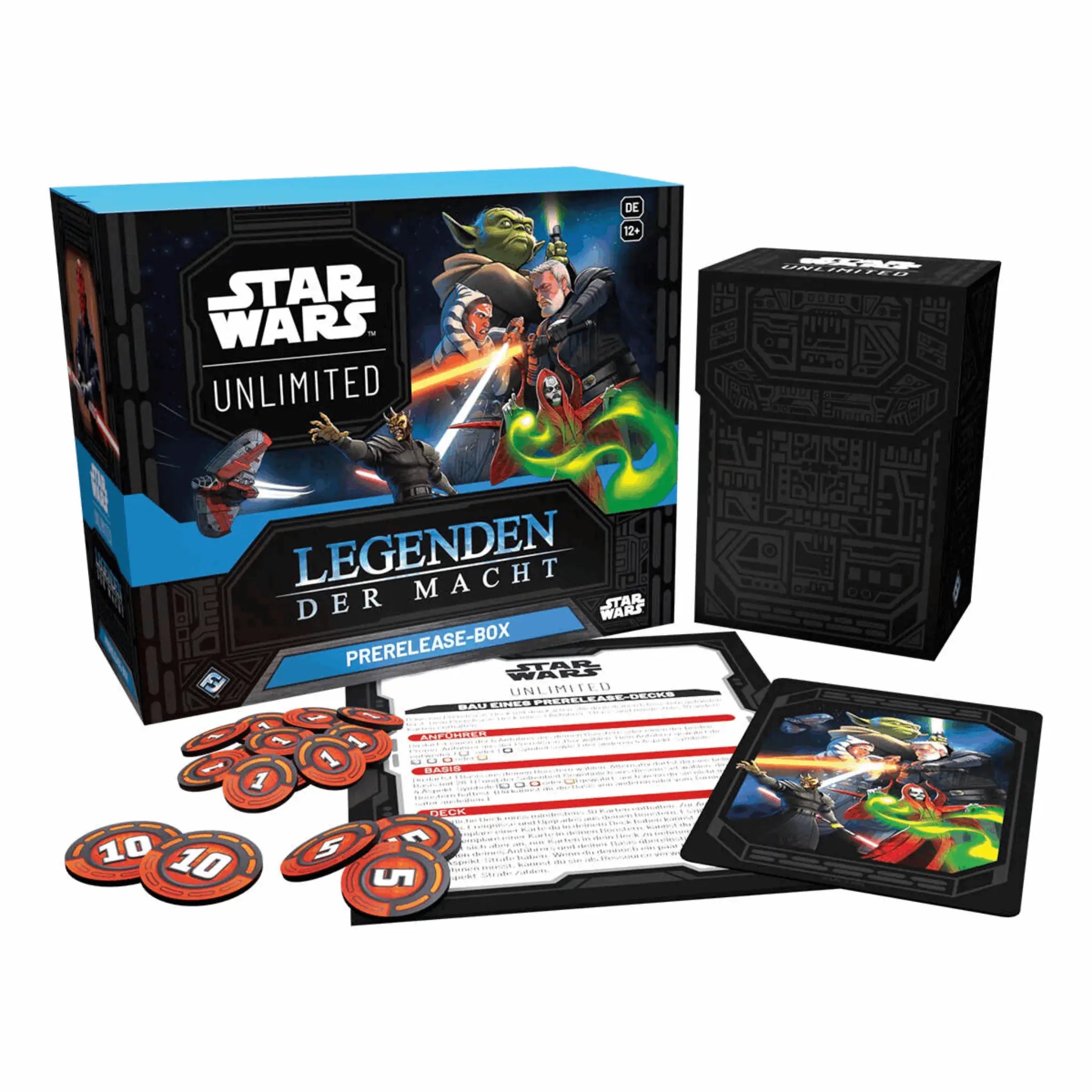Star Wars: Unlimited - Legenden der Macht Prerelease-Box - DE