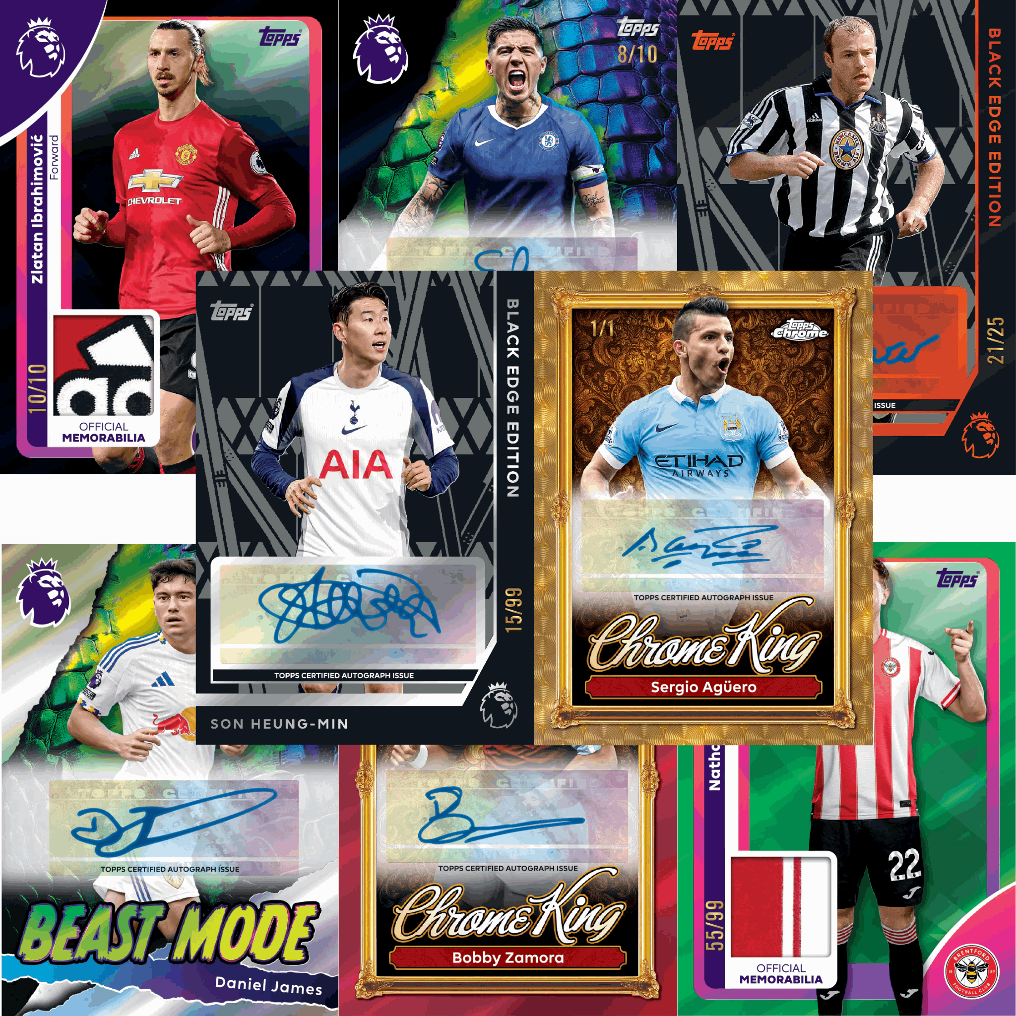 Topps - Premier League 2026 Hobby Box - EN Spieler und unterschriften
