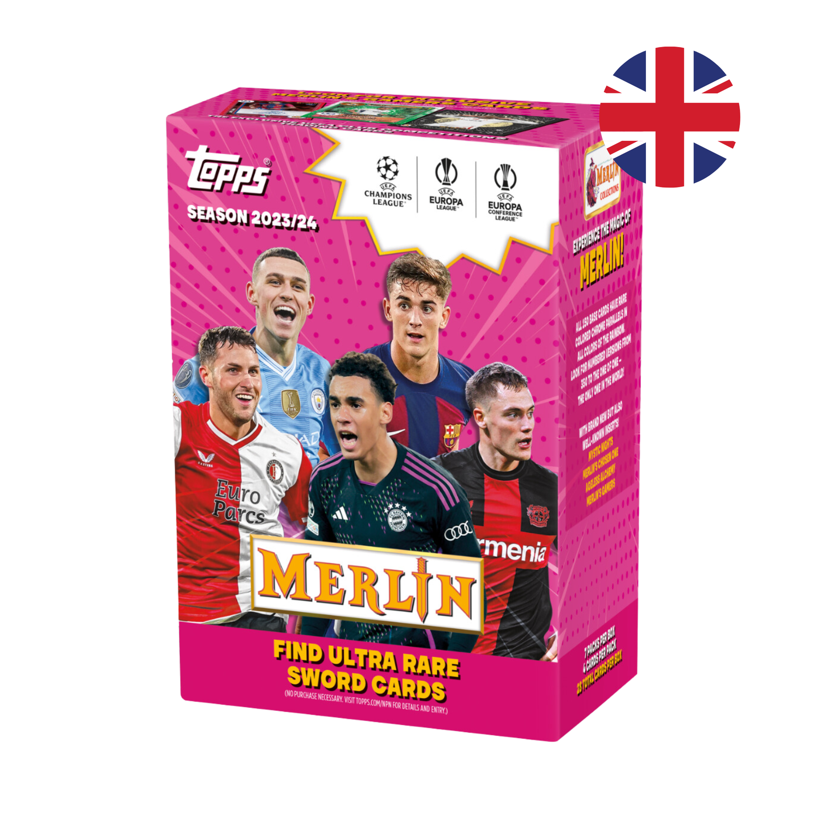 Topps - 2023/24 UCC Merlin - Value Box - EN - cardcosmos