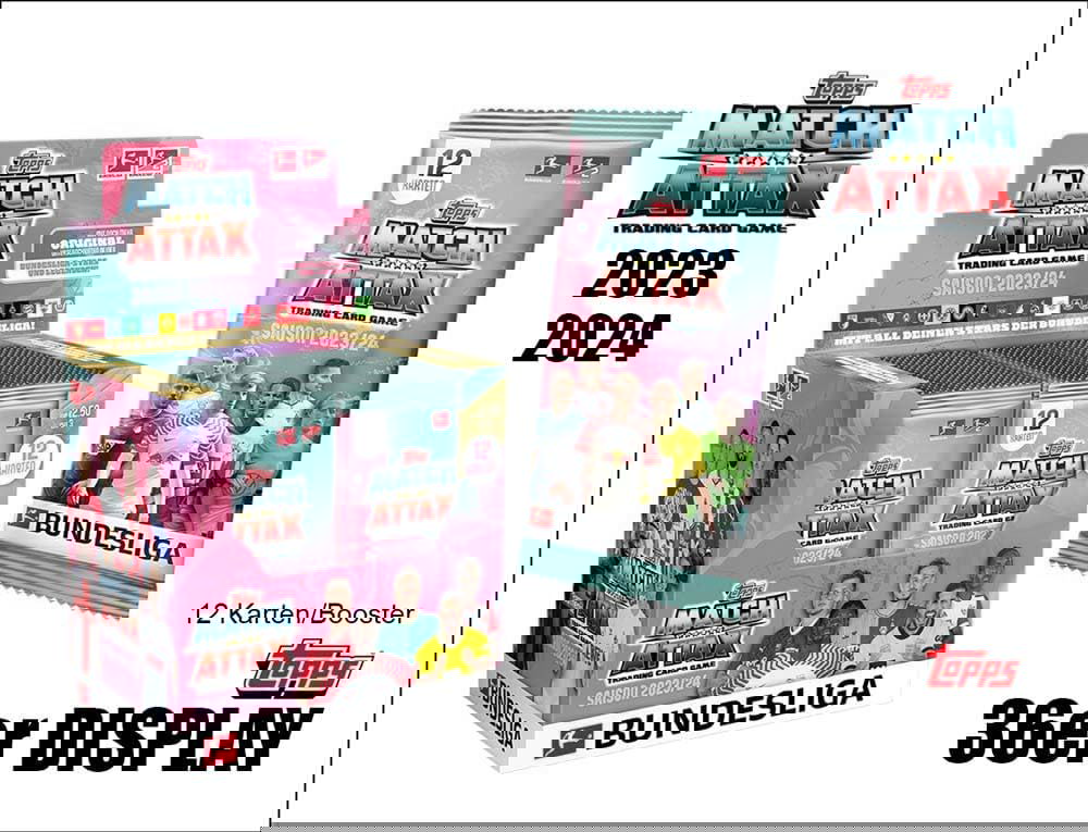 Topps - Bundesliga Match Attax 23/24 Display - cardcosmos