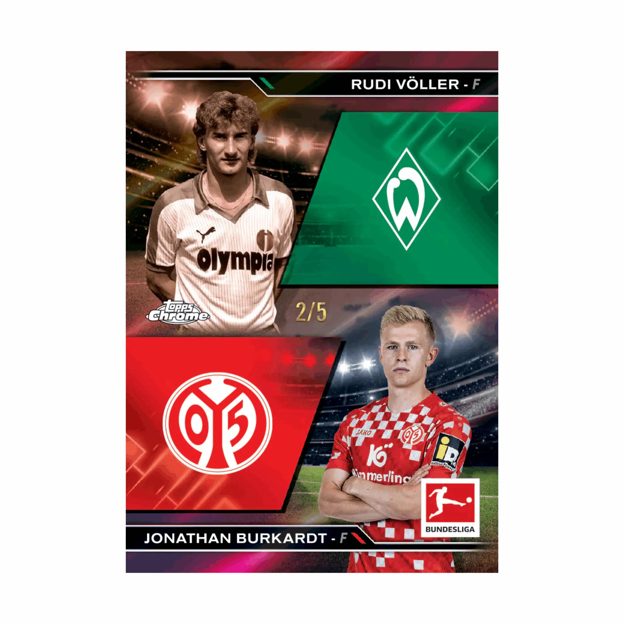 Topps 2025 - Chrome Bundesliga Hobby Box - EN
