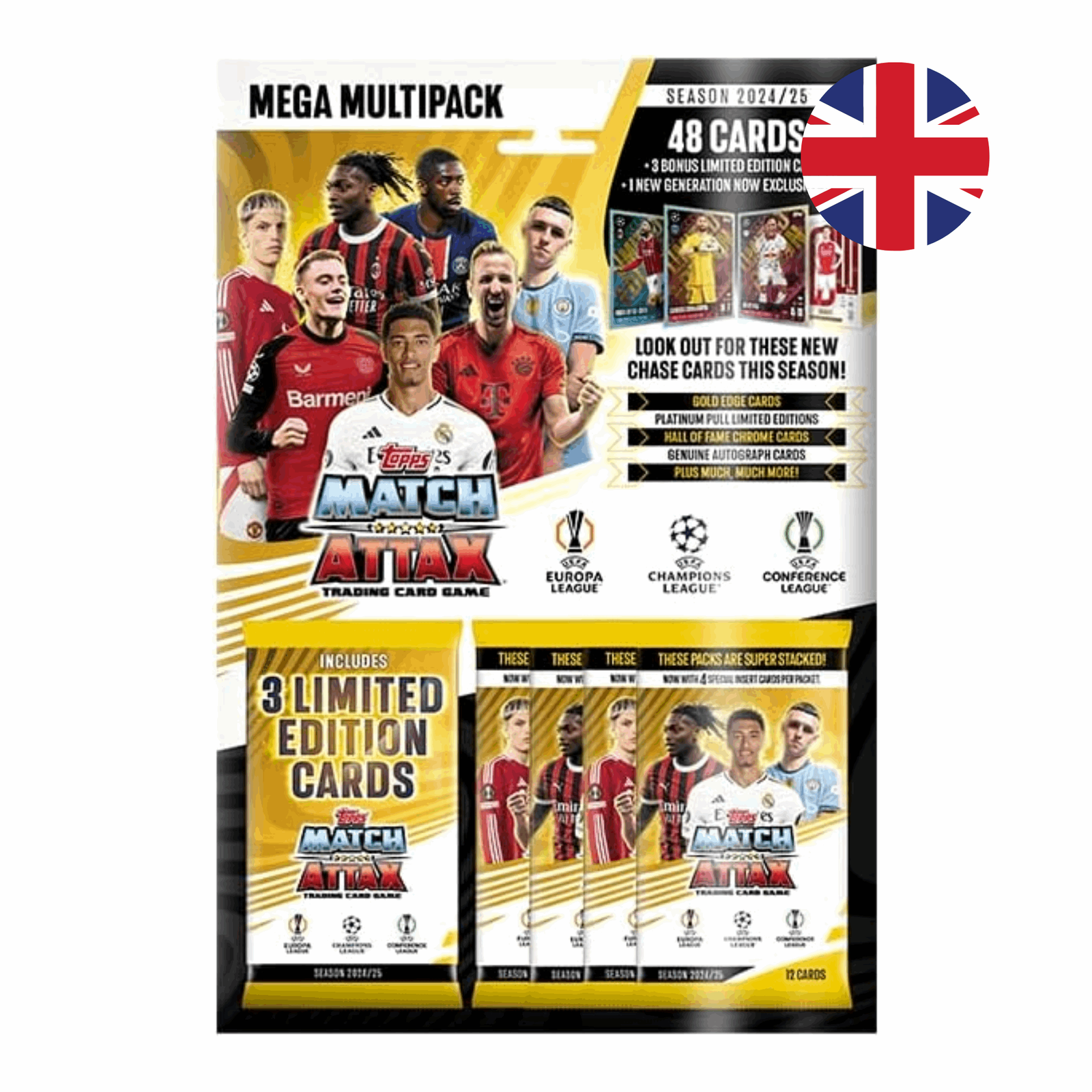 Topps Champions League Match Attax 2024/25 - Mega Multipack - EN - cardcosmos