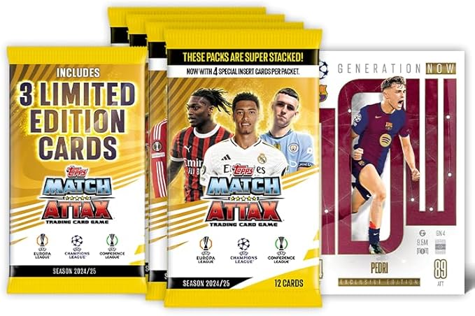 Topps Champions League Match Attax 2024/25 - Mega Multipack - EN - cardcosmos