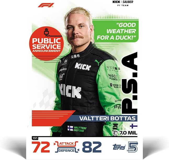 Topps Turbo Attax Formula 1 2024 - Fivefold Tin - EN - cardcosmos