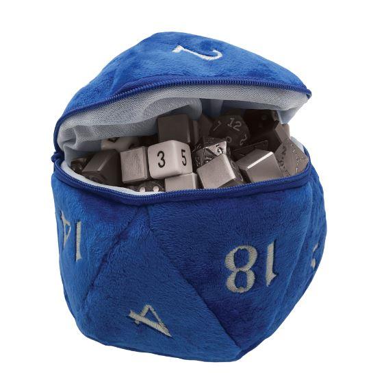 Ultra Pro - D20 Plüsch Würfeltasche - Blau