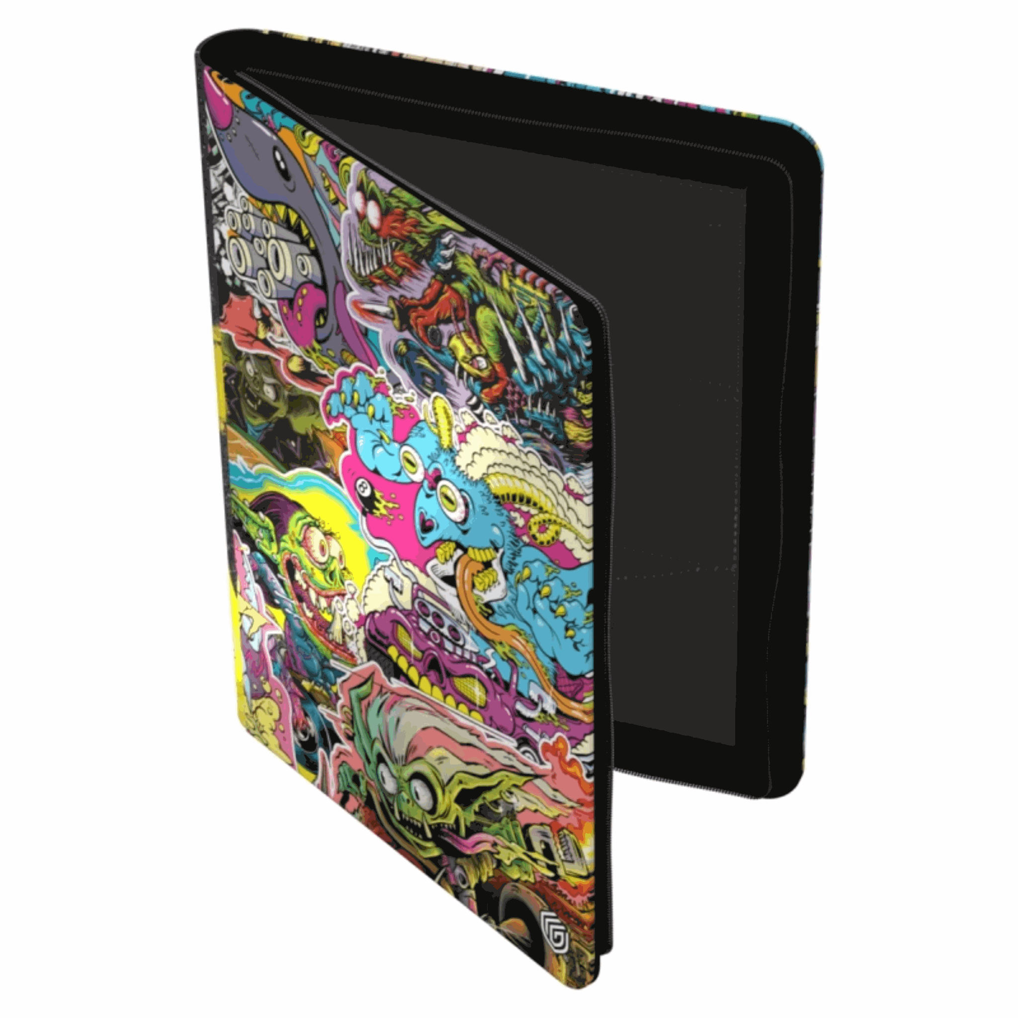 Ultimate Guard - Aetherdrift 9Pocket Zip Binder - Revved-Up Racers Leicht offen
