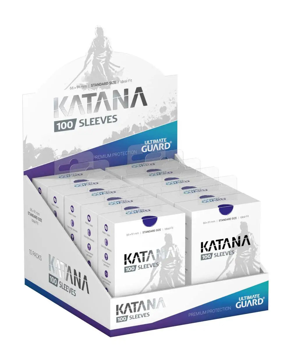 Ultimate Guard Katana Sleeves Standard Size Blau – 100 Stück