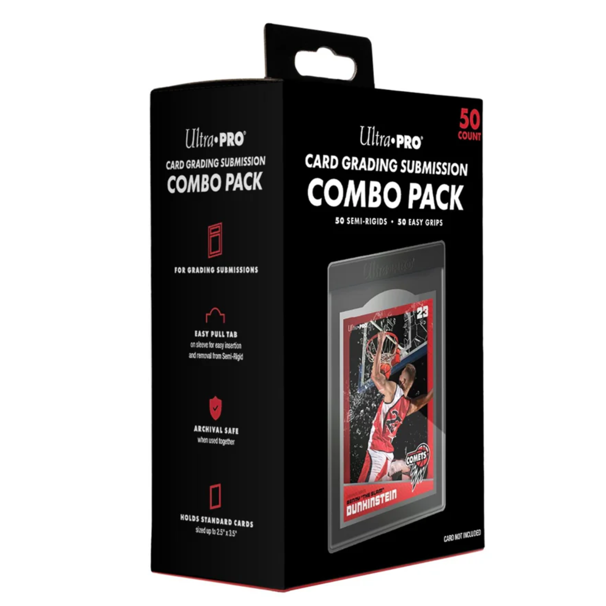 Ultra Pro - Grading Card Submission Combo Pack Semi-Rigids & Easy Pull Sleeves - 50ct - Cardcosmos