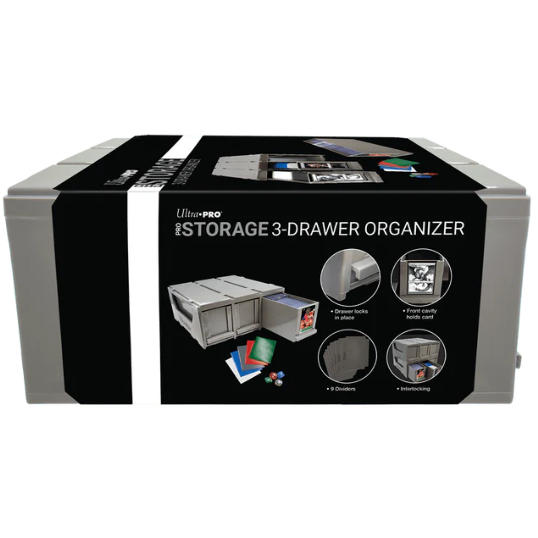 Ultra Pro - PRO-Storage: 3-Schubladen-Organizer