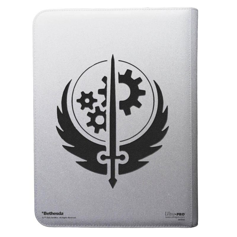 Ultra Pro - Brotherhood of Steel 9-Pocket Zippered PRO Binder for Bethesda - Fallout Rückseite