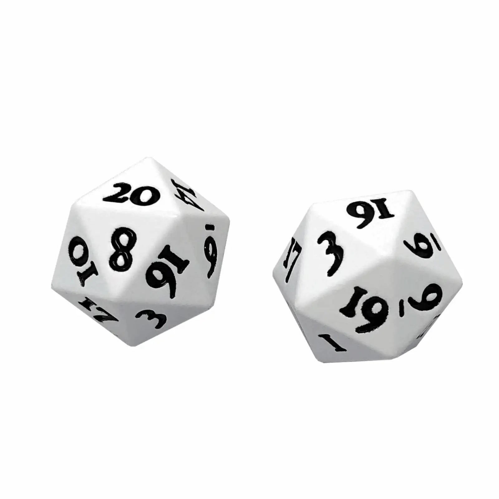 Ultra Pro - Heavy Metal D20 Dice White