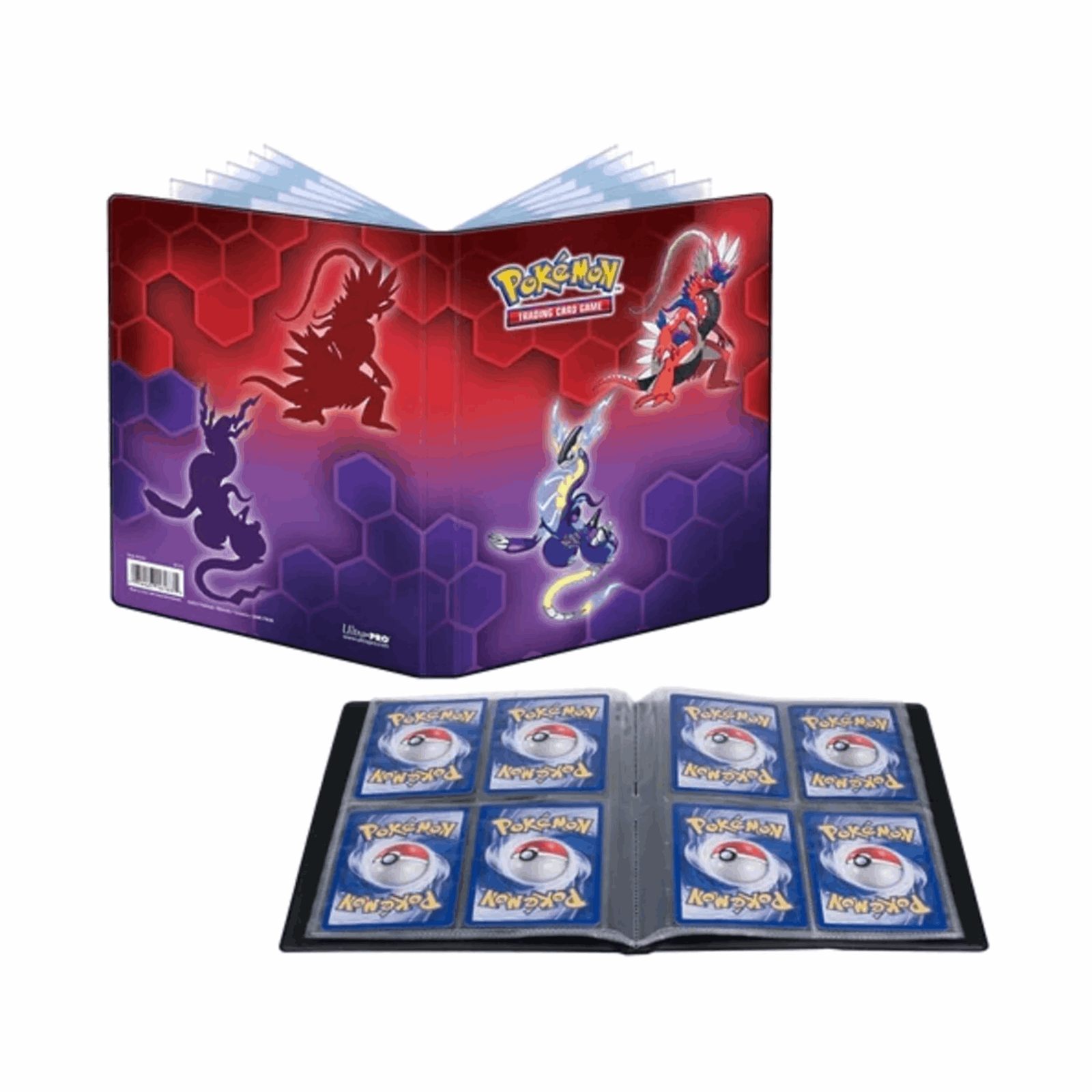 Ultra Pro - Koraidon & Miraidon 4-Pocket Portfolio - cardcosmos