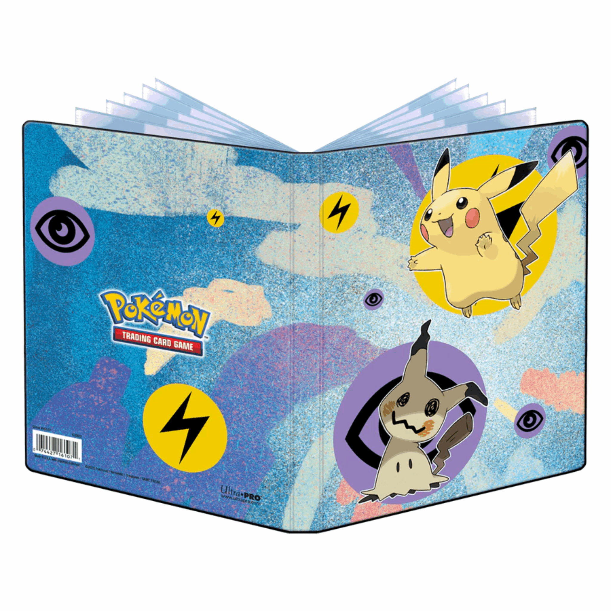 Ultra Pro - Pikachu & Mimikyu 4Pocket Portfolio für Pokémon Aussenansicht