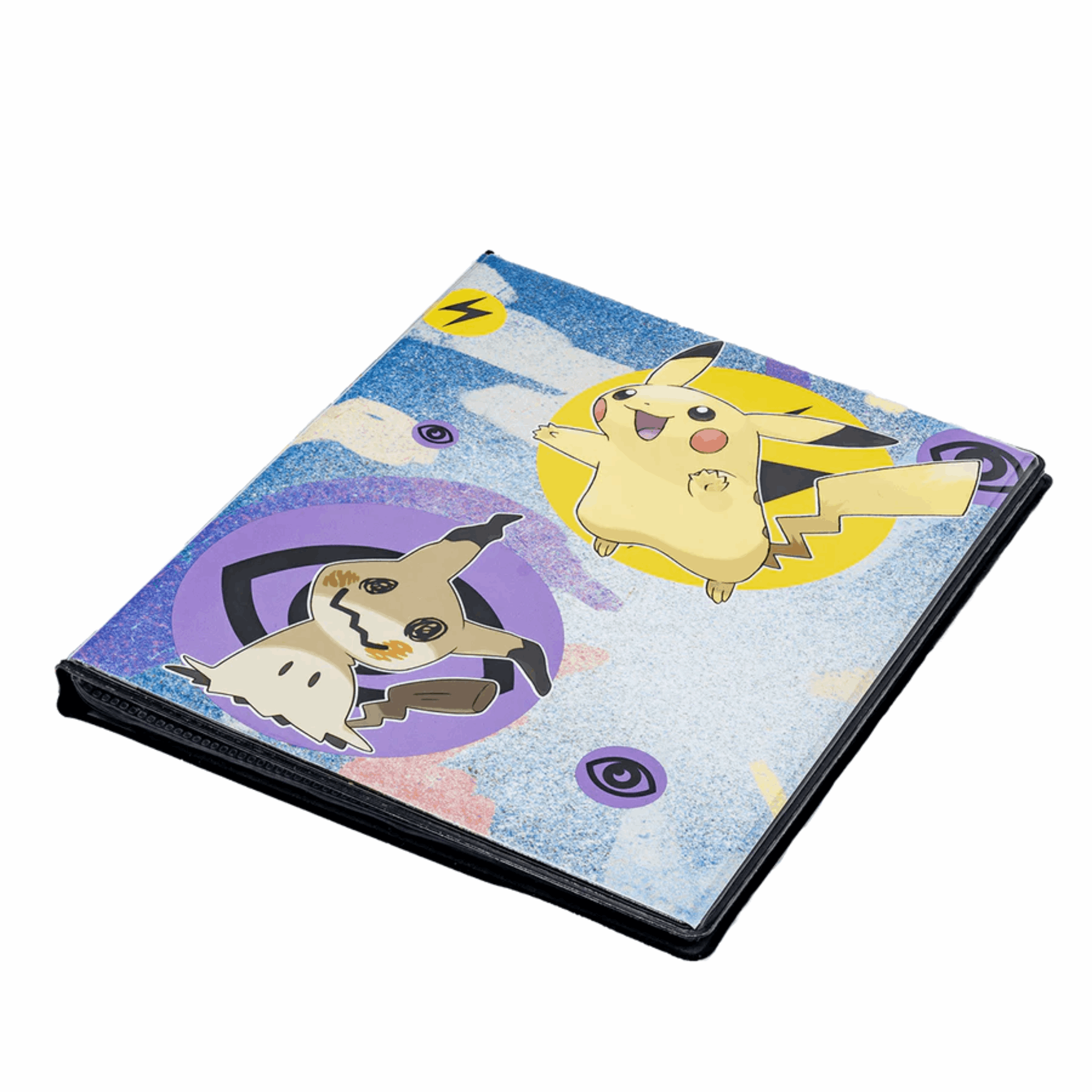 Ultra Pro - Pikachu & Mimikyu 4Pocket Portfolio für Pokémon Vorderansicht