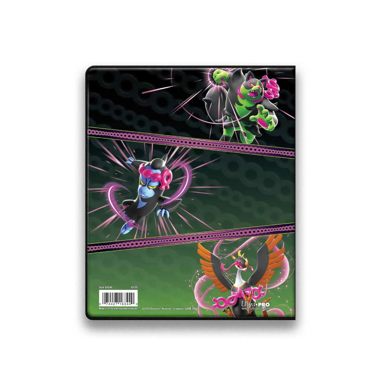 Ultra Pro - Pokémon Scarlet & Violet 6.5: 4-Pocket Portfolio - cardcosmos