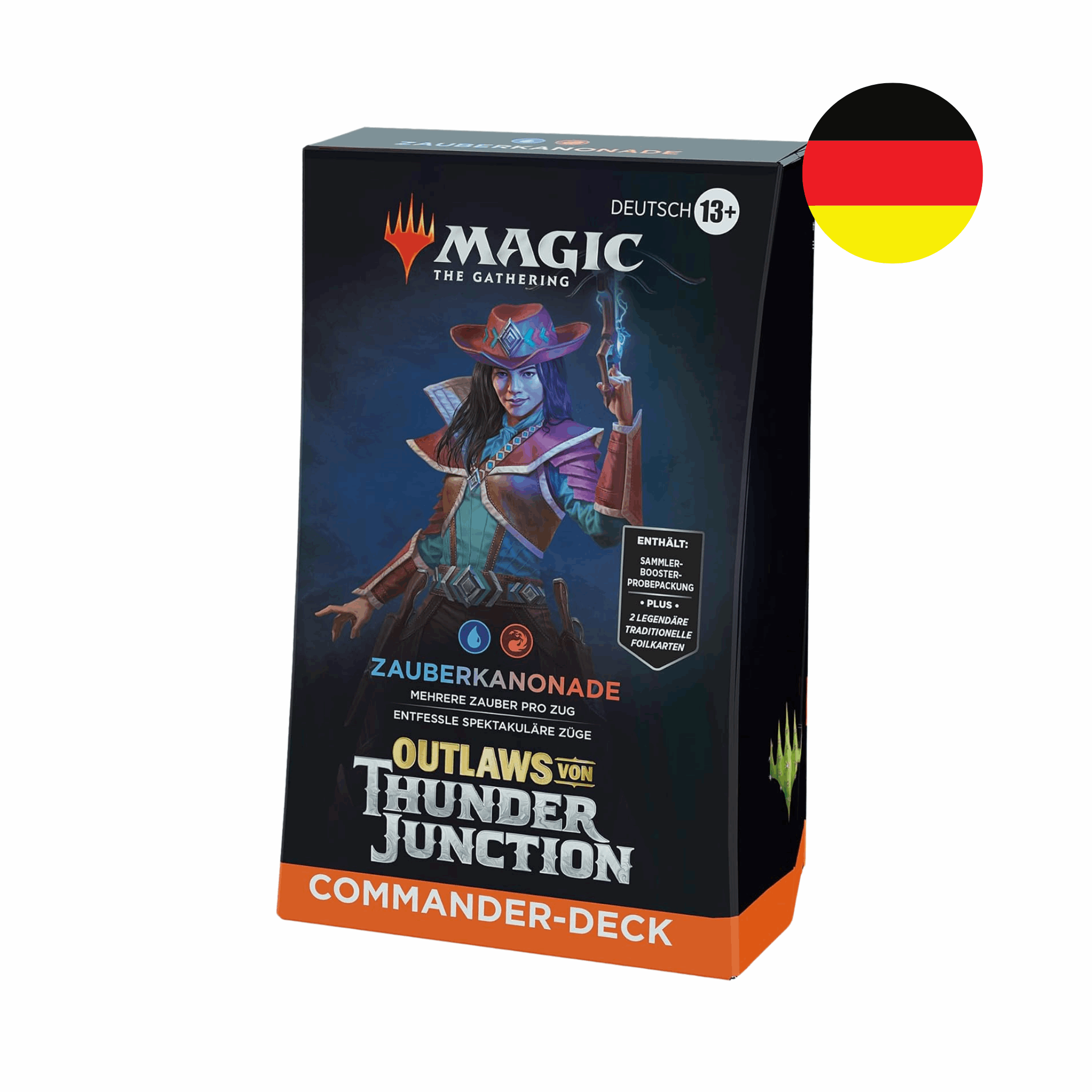 Magic: The Gathering - Outlaws of Thunder Junction - Zauberkanonade Commander Deck - DE
