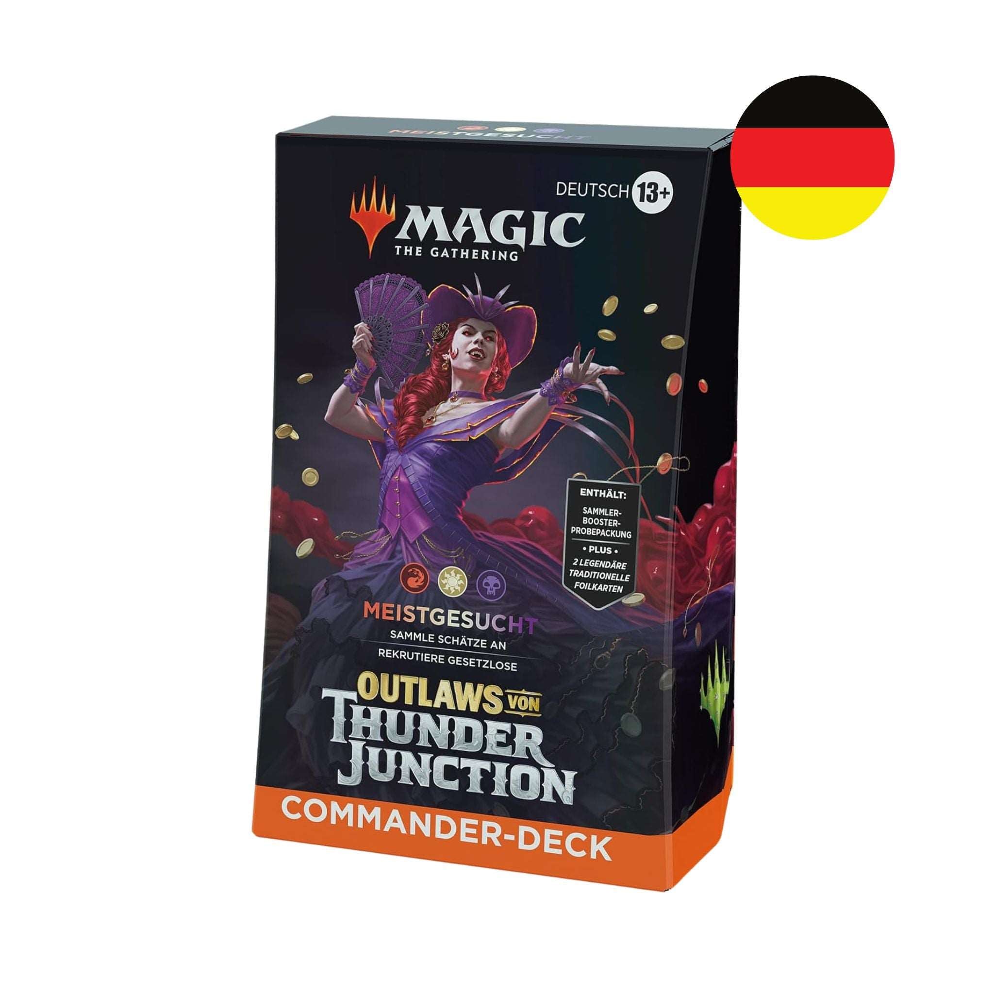 Magic: The Gathering - Outlaws of Thunder Junction - Meistgesucht Commander Deck - DE