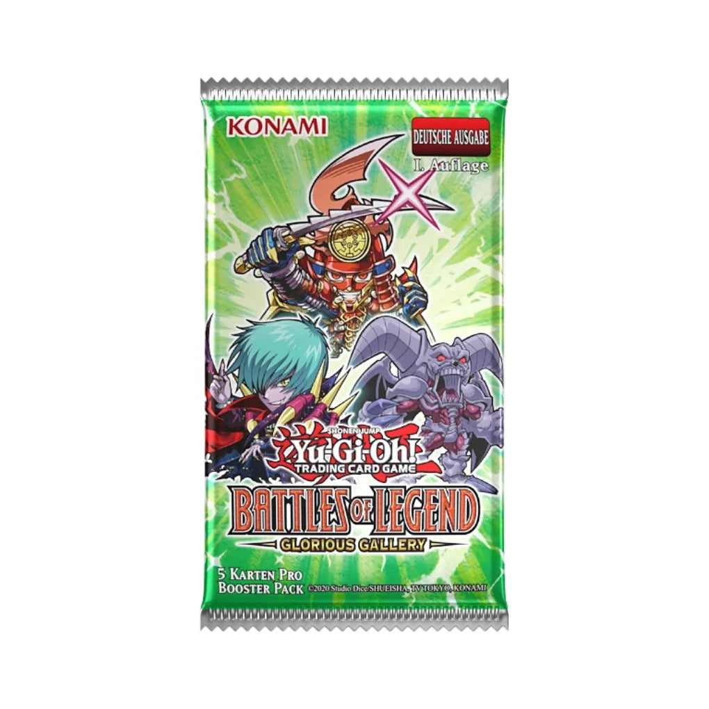 Yu-Gi-Oh! Battles of Legend: Glorious Gallery Booster Display - DE