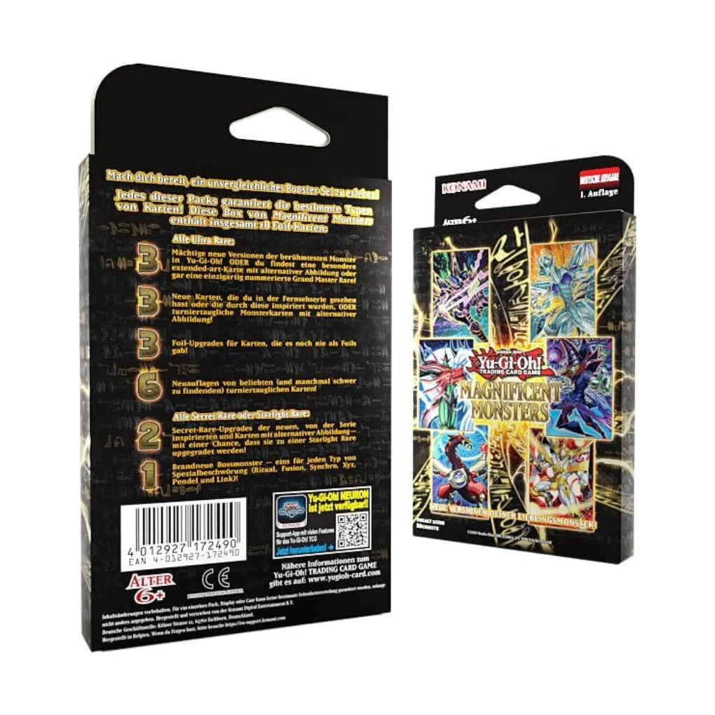 Yu-Gi-Oh! - Magnificent Monsters 3 Pack Tuckbox - DE
