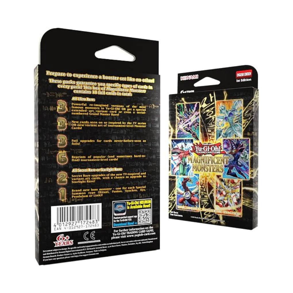 Yu-Gi-Oh! - Magnificent Monsters 3 Pack Tuckbox - EN