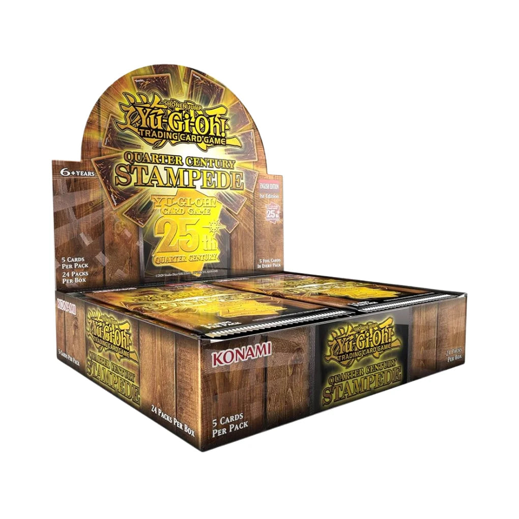 Yu-Gi-Oh! Quarter Century Stampede Booster Box - English