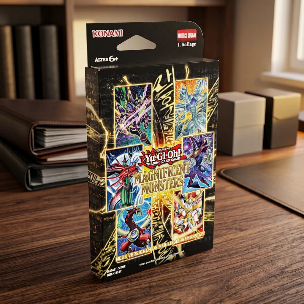 Yu-Gi-Oh! - Magnificent Monsters 3 Pack Tuckbox - DE