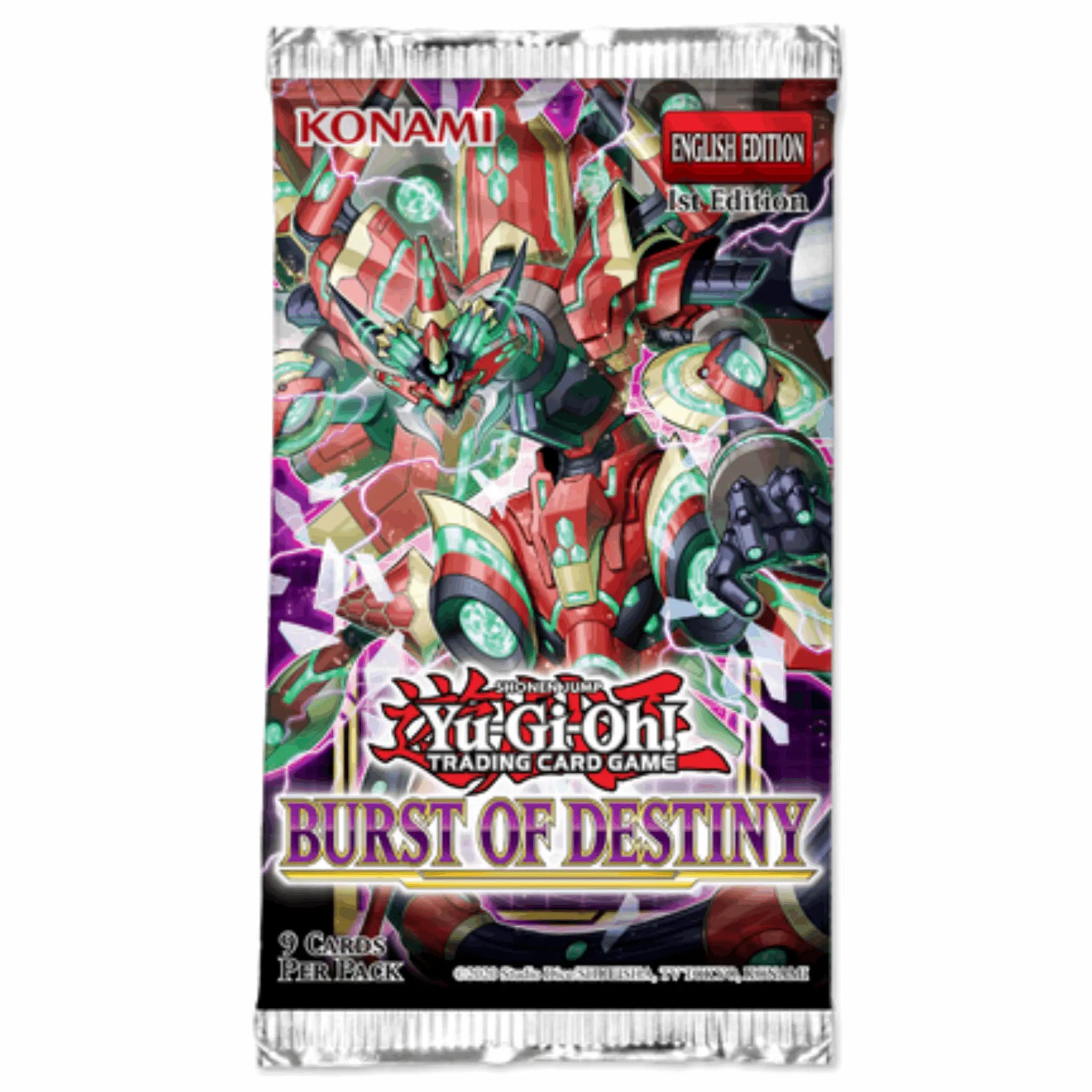 Yu-Gi-Oh! Burst of Destiny Booster Pack - EN