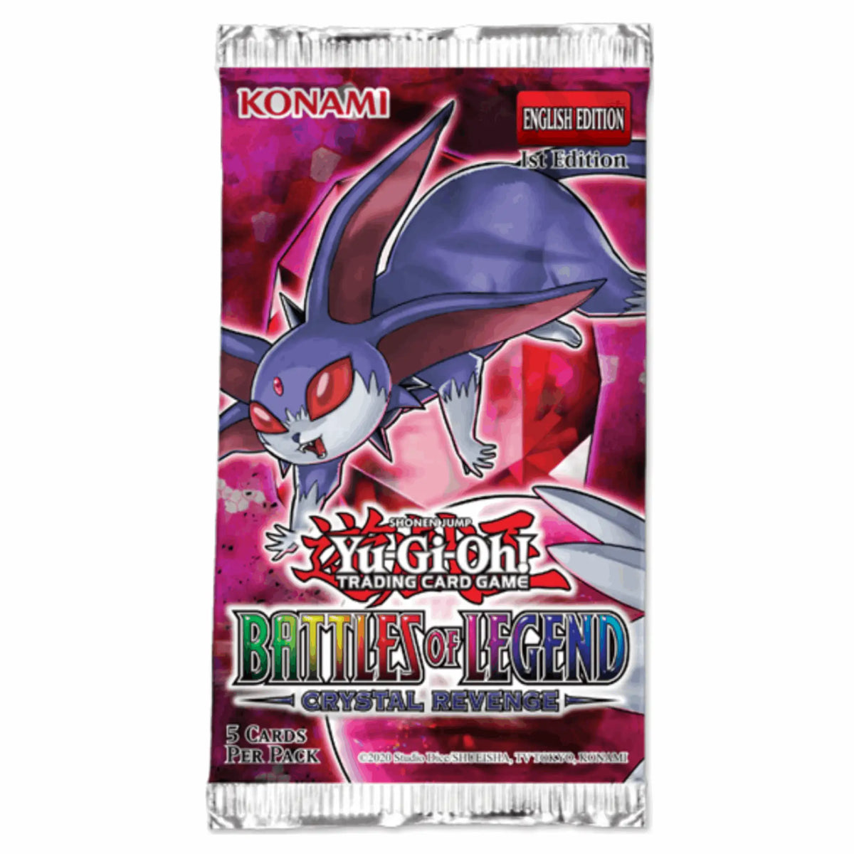 Yu-Gi-Oh! Crystal Revenge Booster Pack - EN