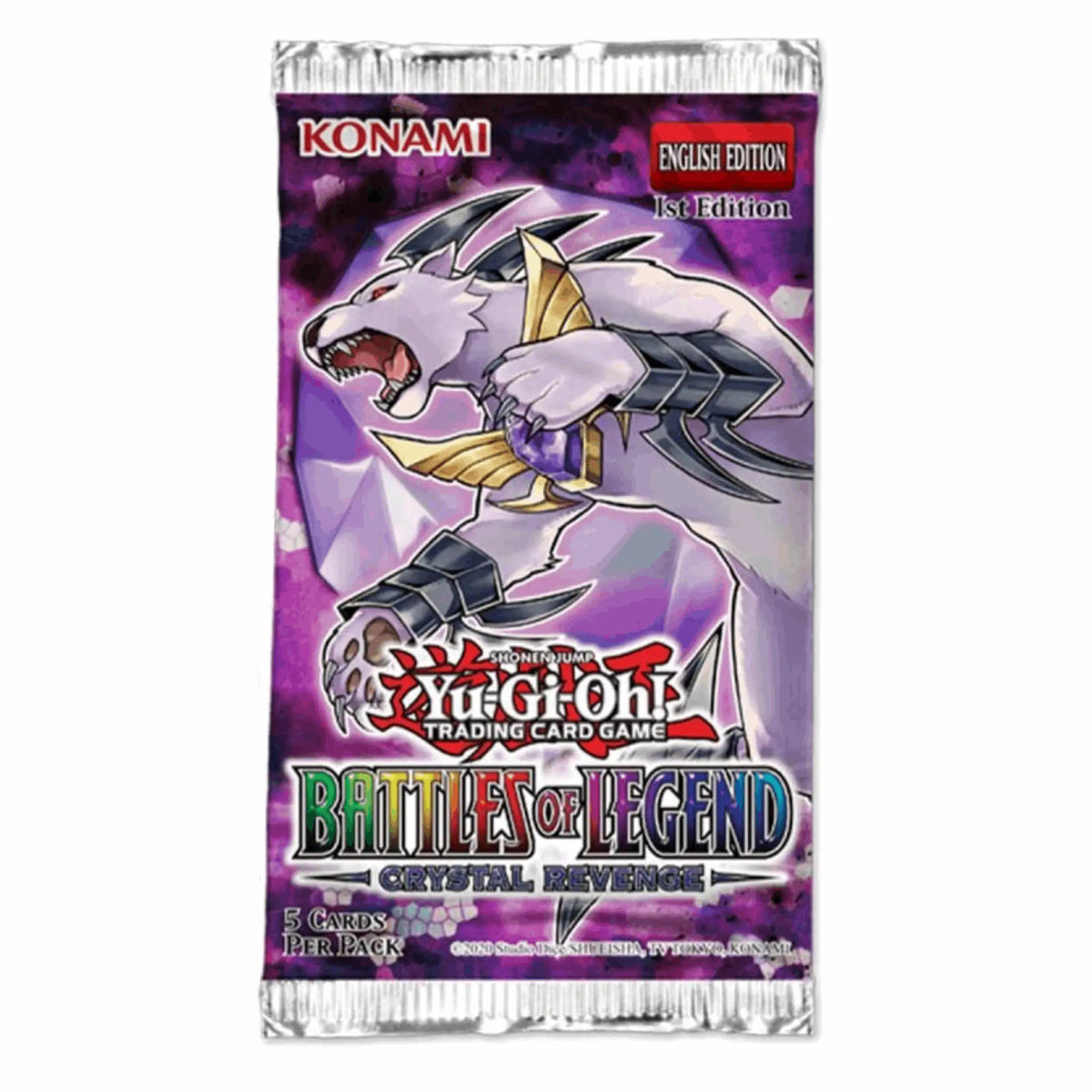 Yu-Gi-Oh! Crystal Revenge Booster Pack - EN