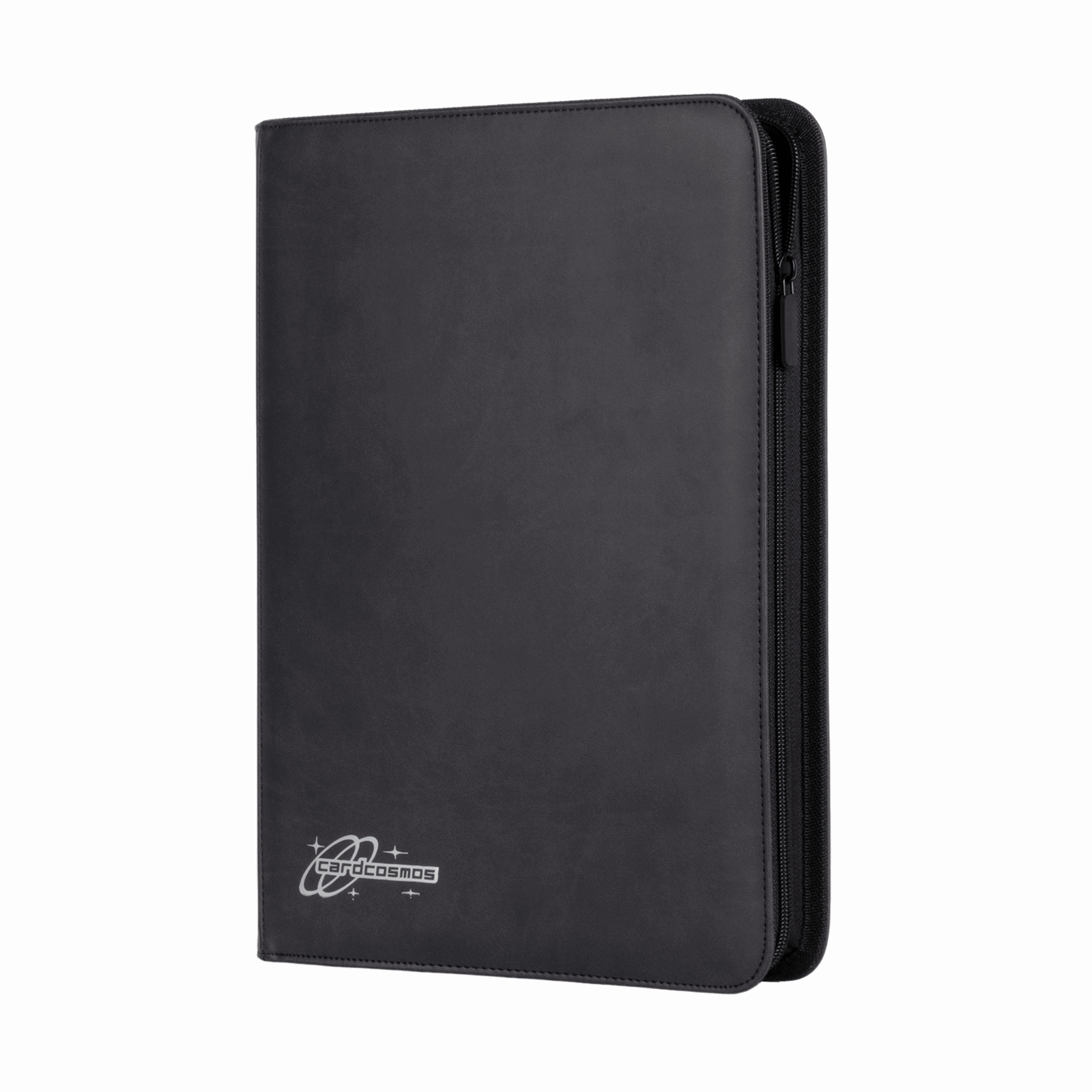 cardcosmos - 9 Pocket Zip Premium Leather Binder - cardcosmos