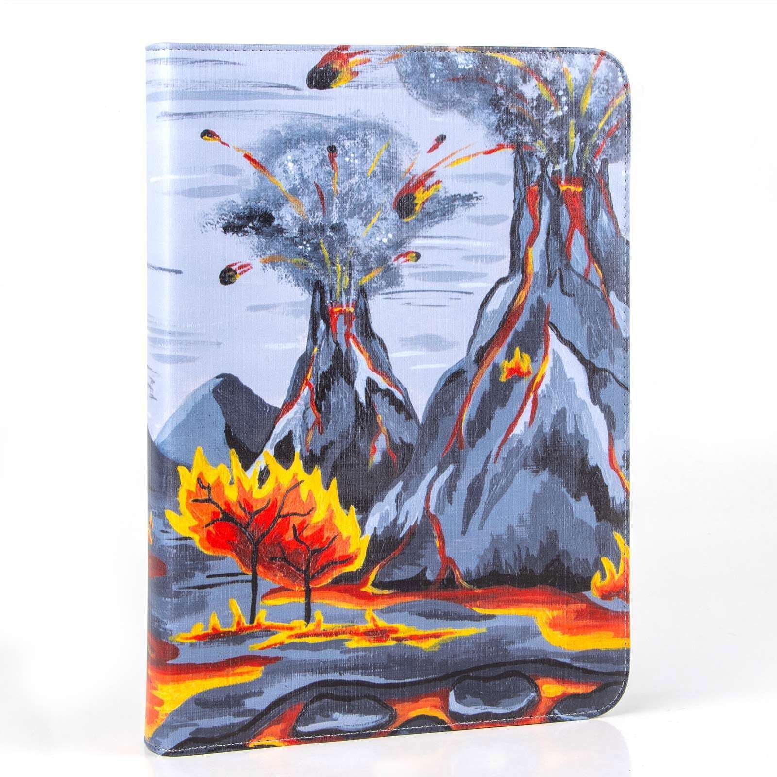 cardcosmos - Artwork 9 Pocket Zip Binder - Fiery Mountains - cardcosmos