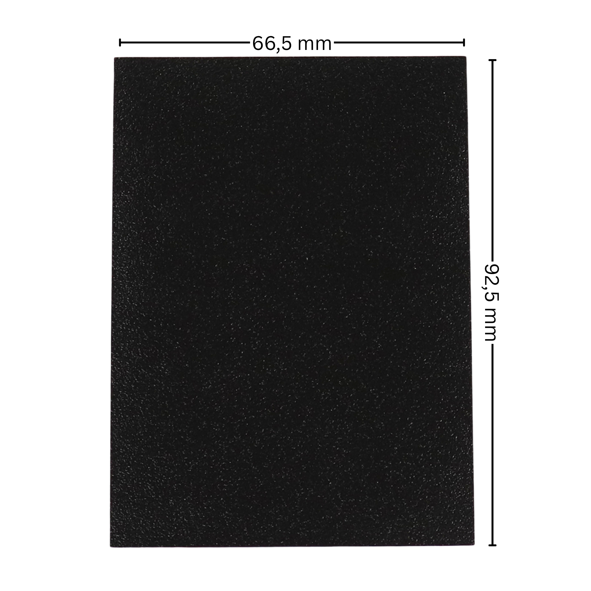cardcosmos - Premium Matte Sleeves Black | 100 pcs