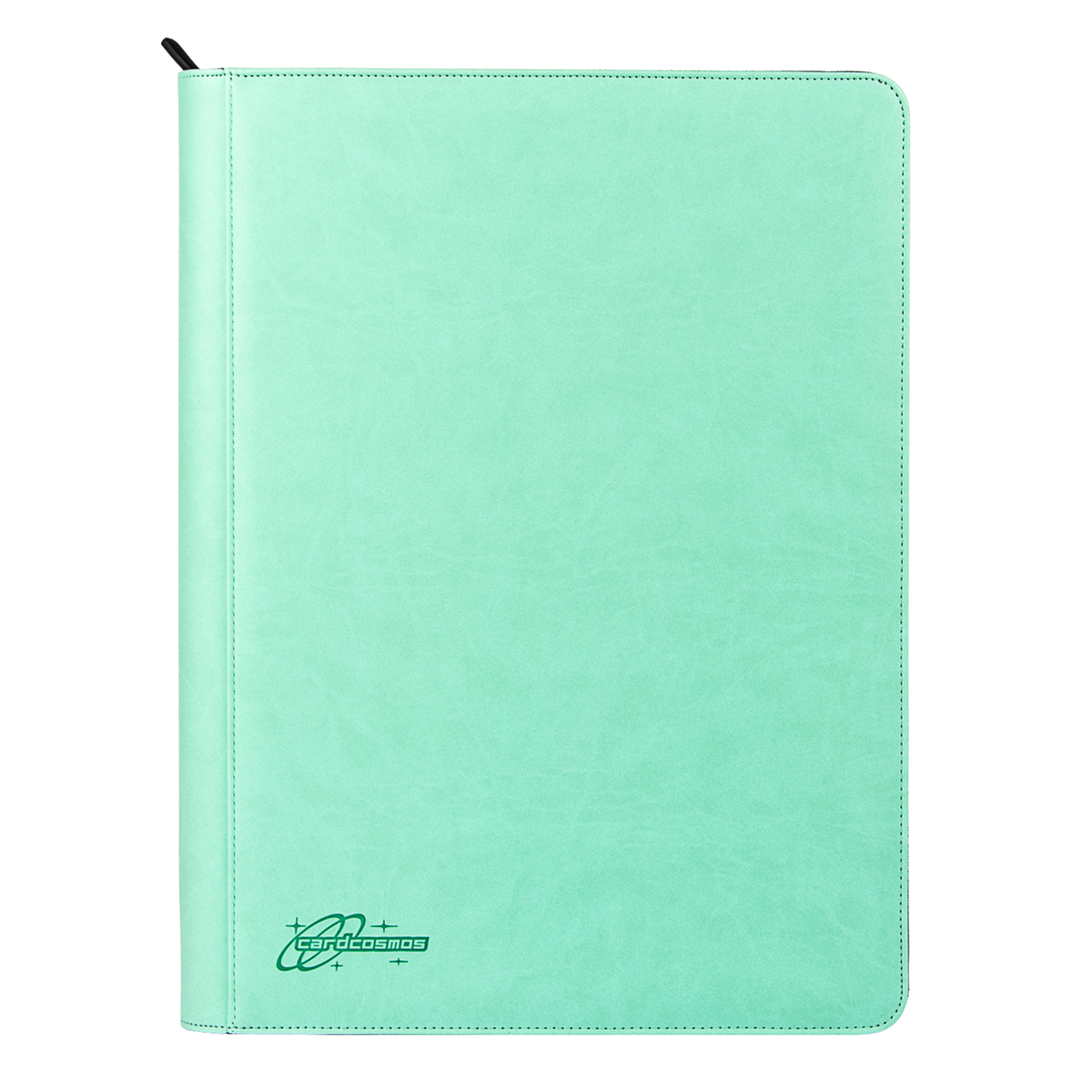 cardcosmos - 16 Pocket Zip Premium XXL Leather Binder - Mint