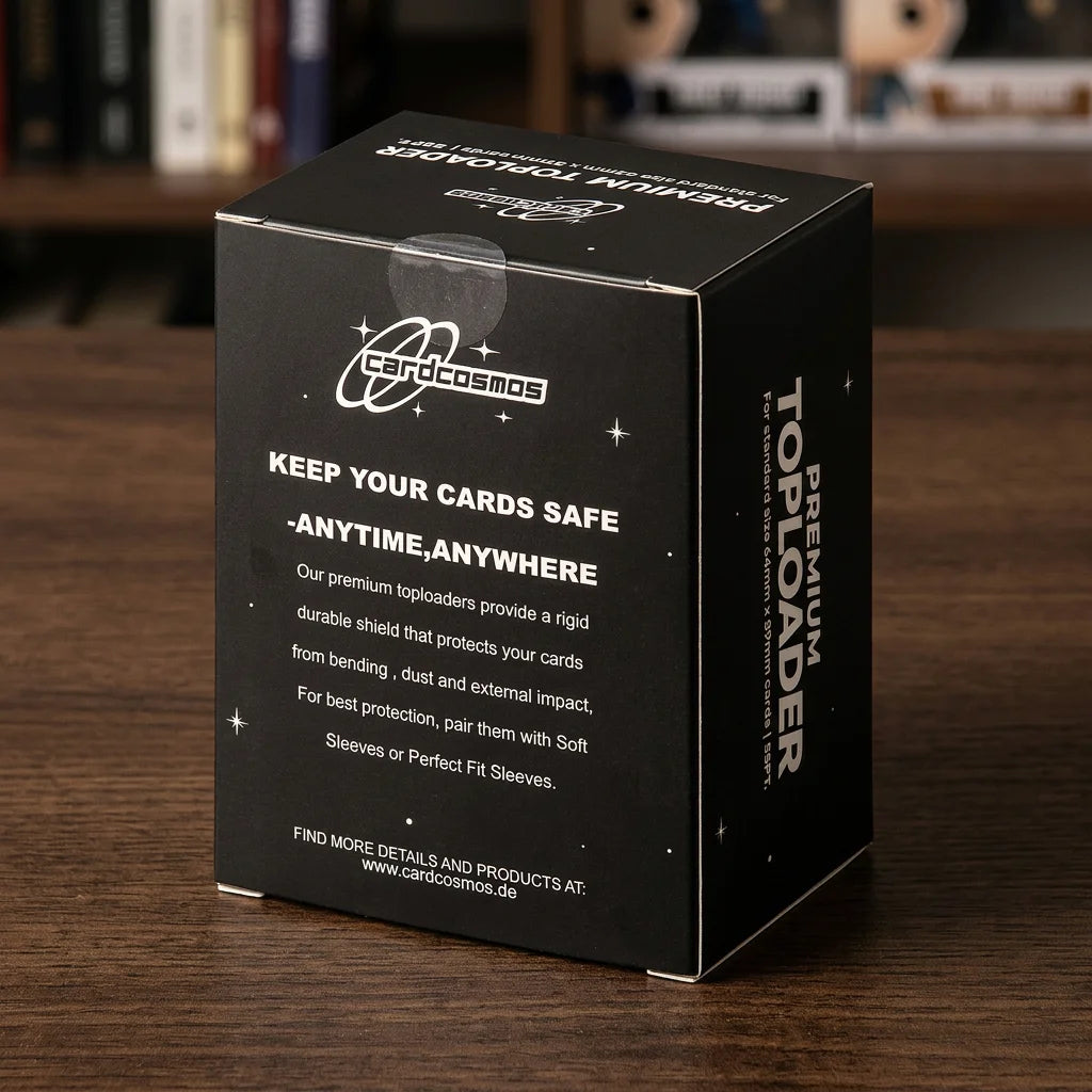 cardcosmos - 3" x 4" Premium Top Loader 55PT | 25 stk