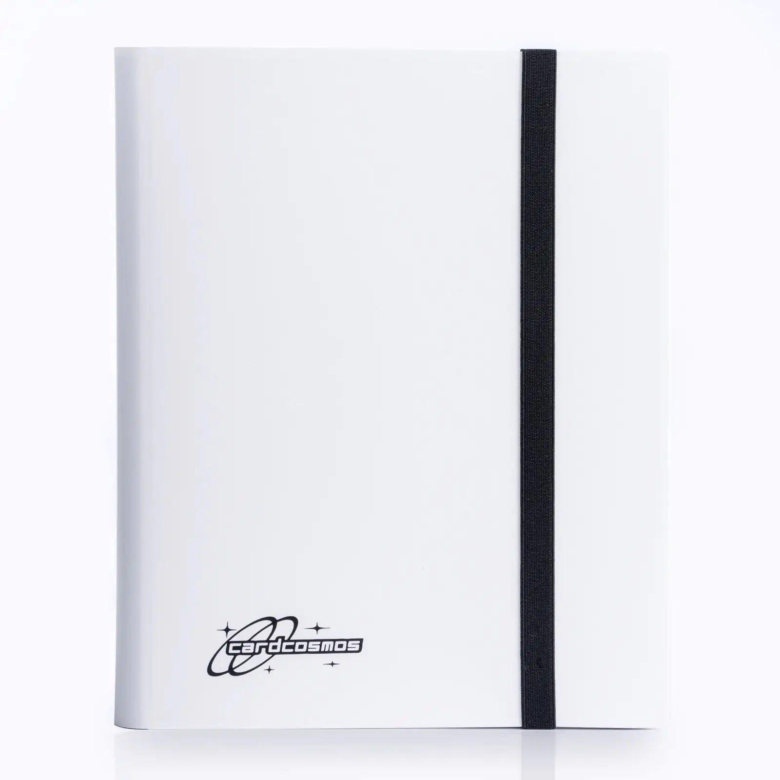 cardcosmos - 9 Pocket Basic Strap Binder - Weiß