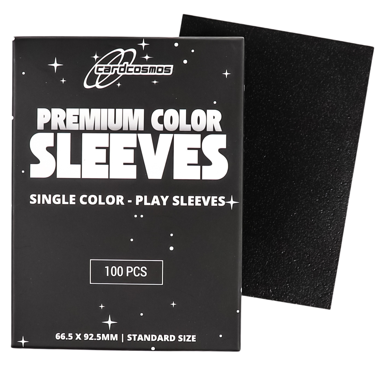cardcosmos - Premium Matte Sleeves Black | 100stk