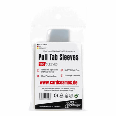 Standard Soft Sleeves 100 Pieces for TCG Cards | cardcosmos buy Standard Soft Sleeves 100 Pieces for TCG Cards | cardcosmos buy