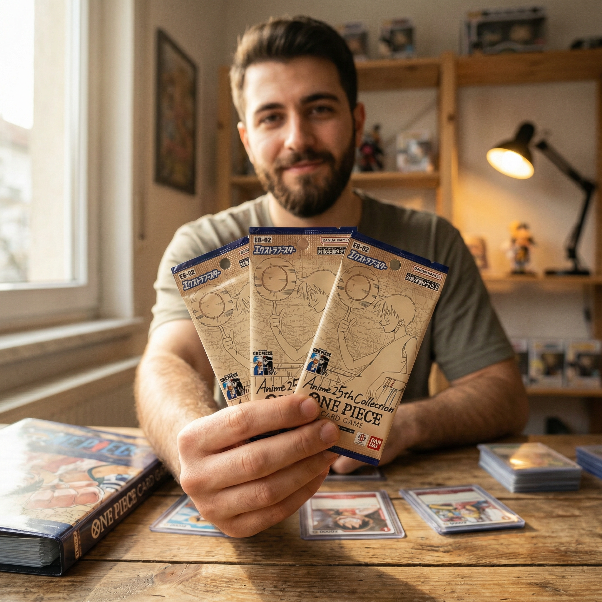 Jeu de cartes One Piece - Collection commémorative EB02 - JPN