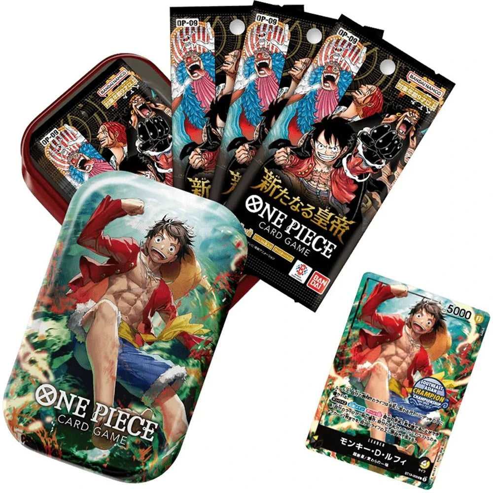 One Piece Card Game - 12er Set Mini Tin Pack Set Vol. 01 (TS-01) - JPN