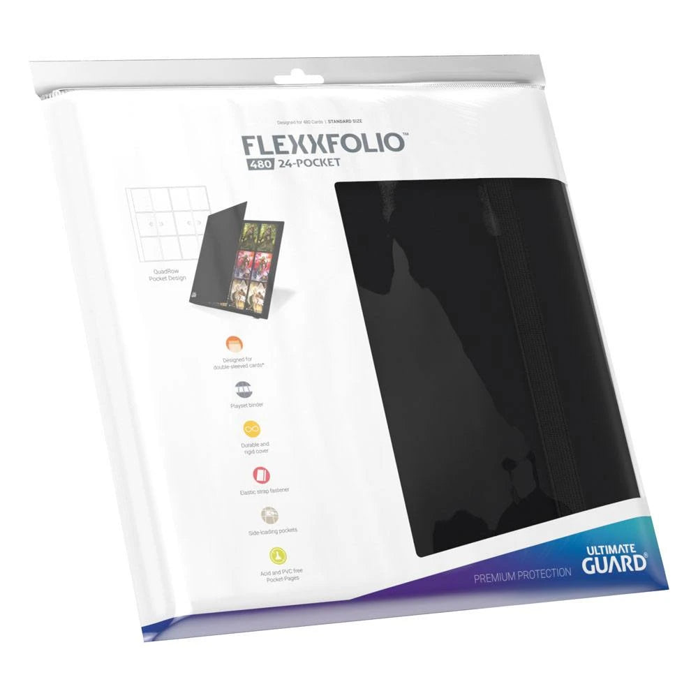 Ultimate Guard Flexxfolio 480 24-Pocket Schwarz
